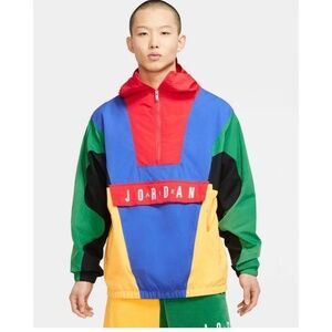 Nike Air Jordan Sport DNA Colorblock Woven Hooded Jacket